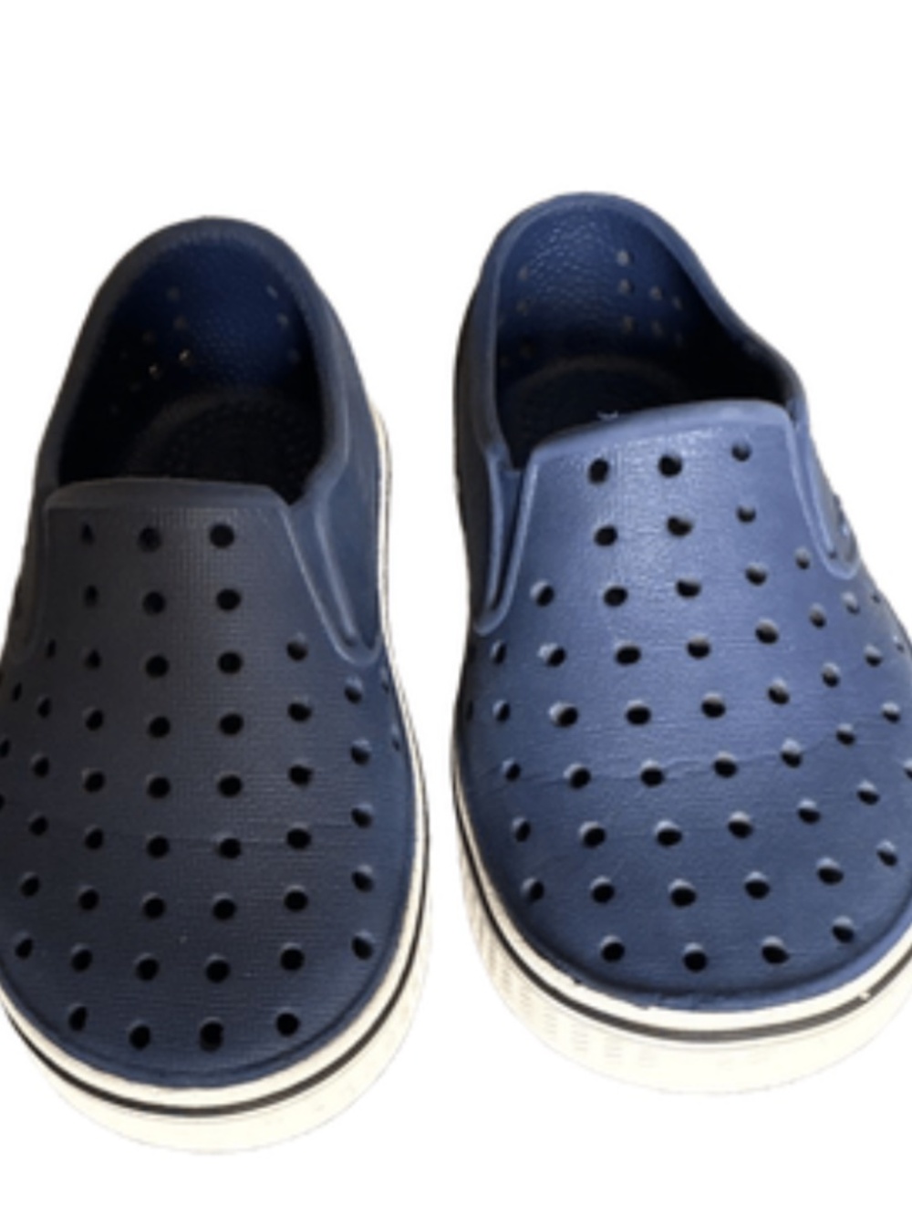 Native Shoes Miles Slip-On Sneaker Kids C7 Unisex, Navy/White | Washed & Ready - Picture 4 of 4